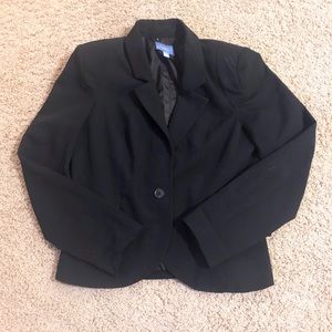 Vera Wang black blazer size 10